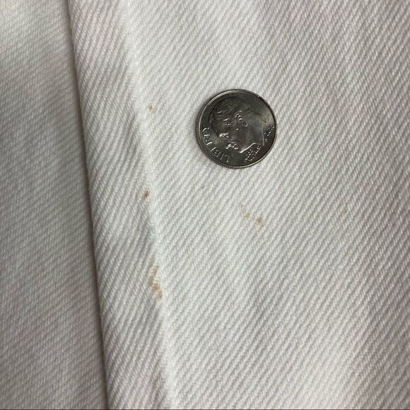 LEVIS Vintage 512 Slim fit tapered leg White‎ Size 12 Mis-M,Made in USA 3/2000 - Picture 13 of 13